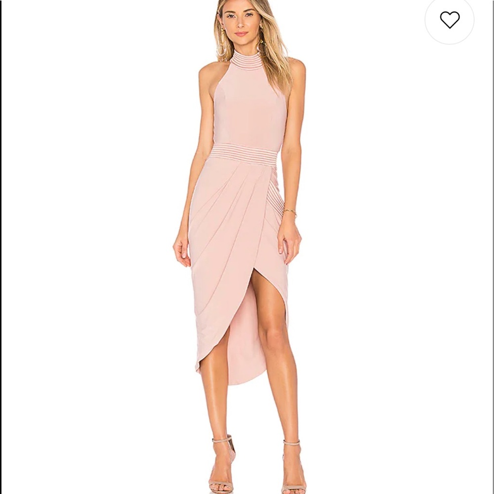 Revolve “Zhivago” Miracle Dress in Blush"